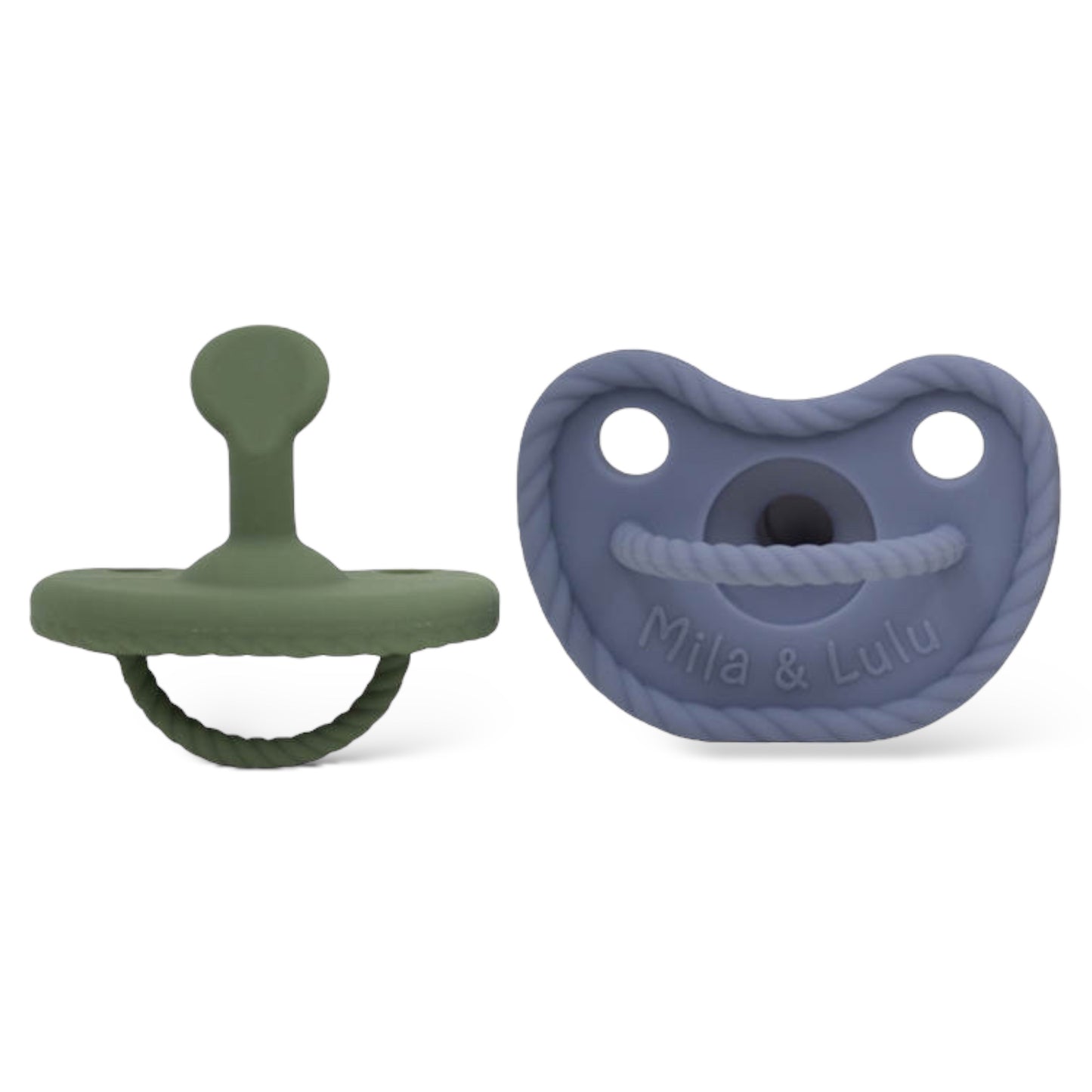 Orthodontic Shape Silicone Pacifier Set of 2